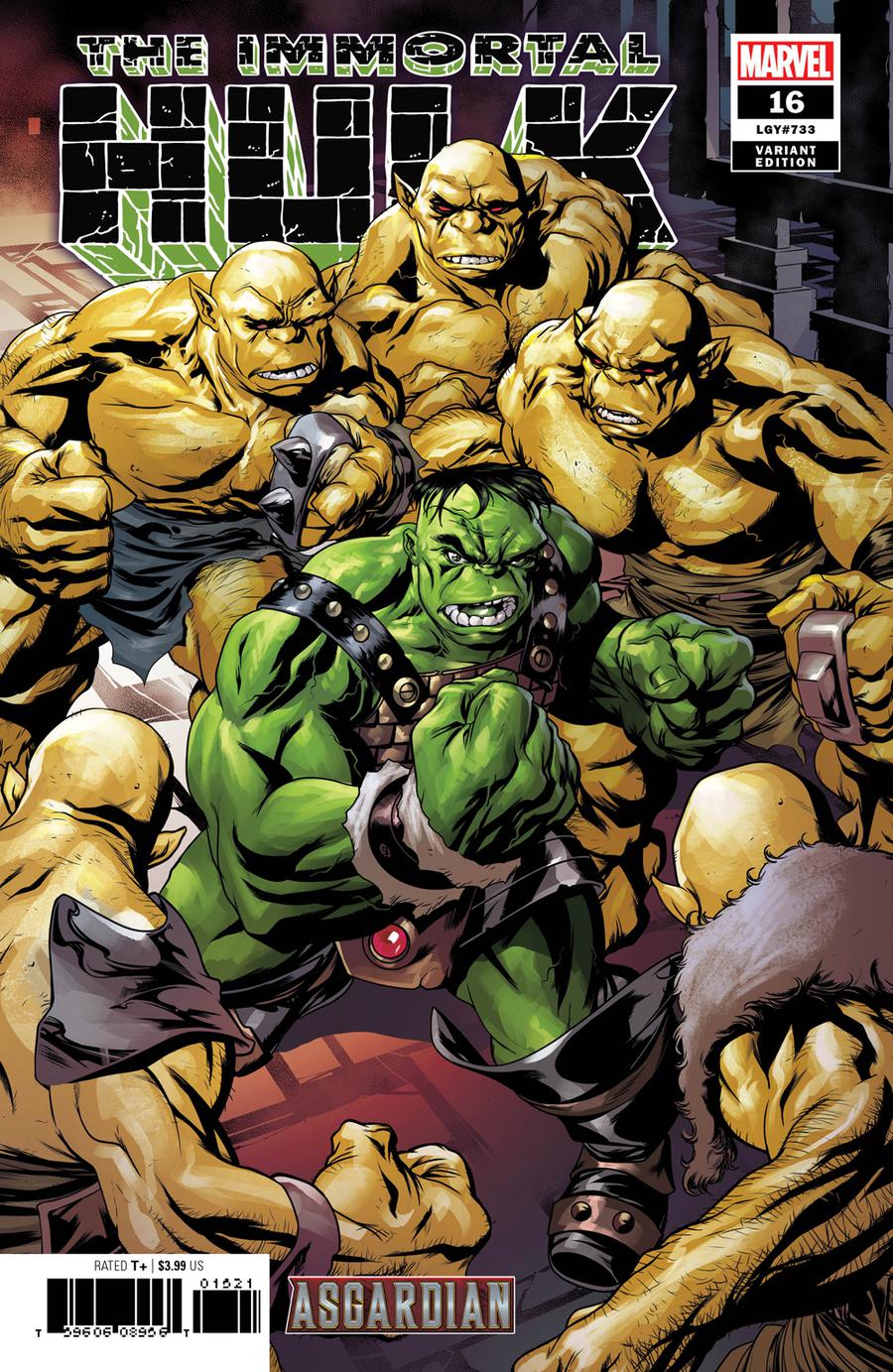 Immortal Hulk #16 Cover B Variant Mike McKone Asgardian Cover
