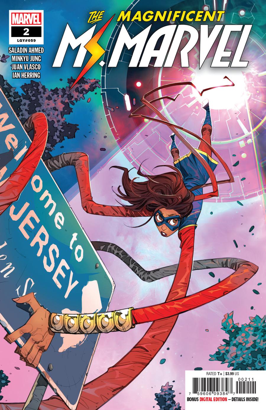 Magnificent Ms Marvel #2 Cover A Regular Eduard Petrovich Cover