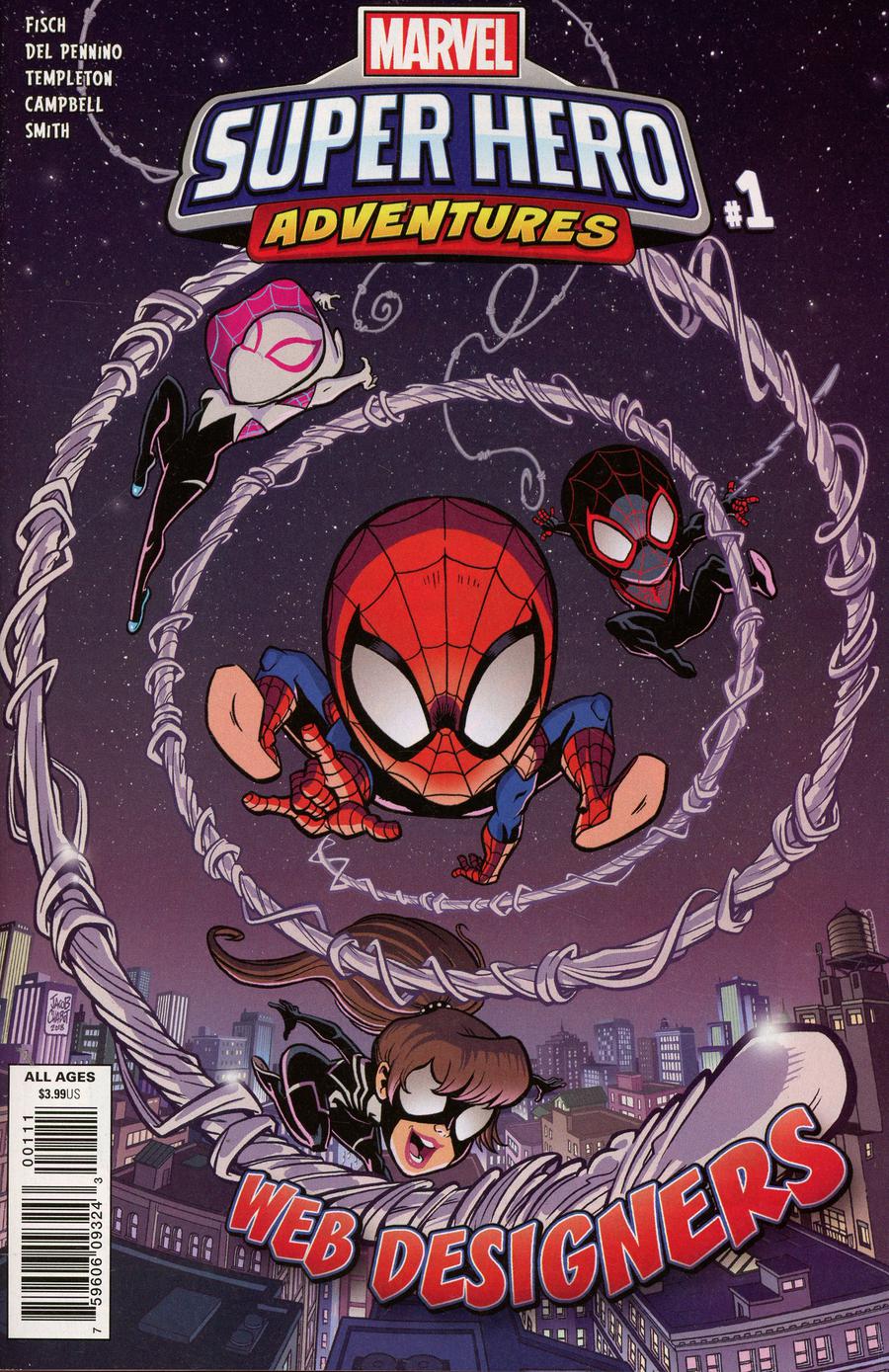 Marvel Super Hero Adventures Spider-Man Web Designers #1