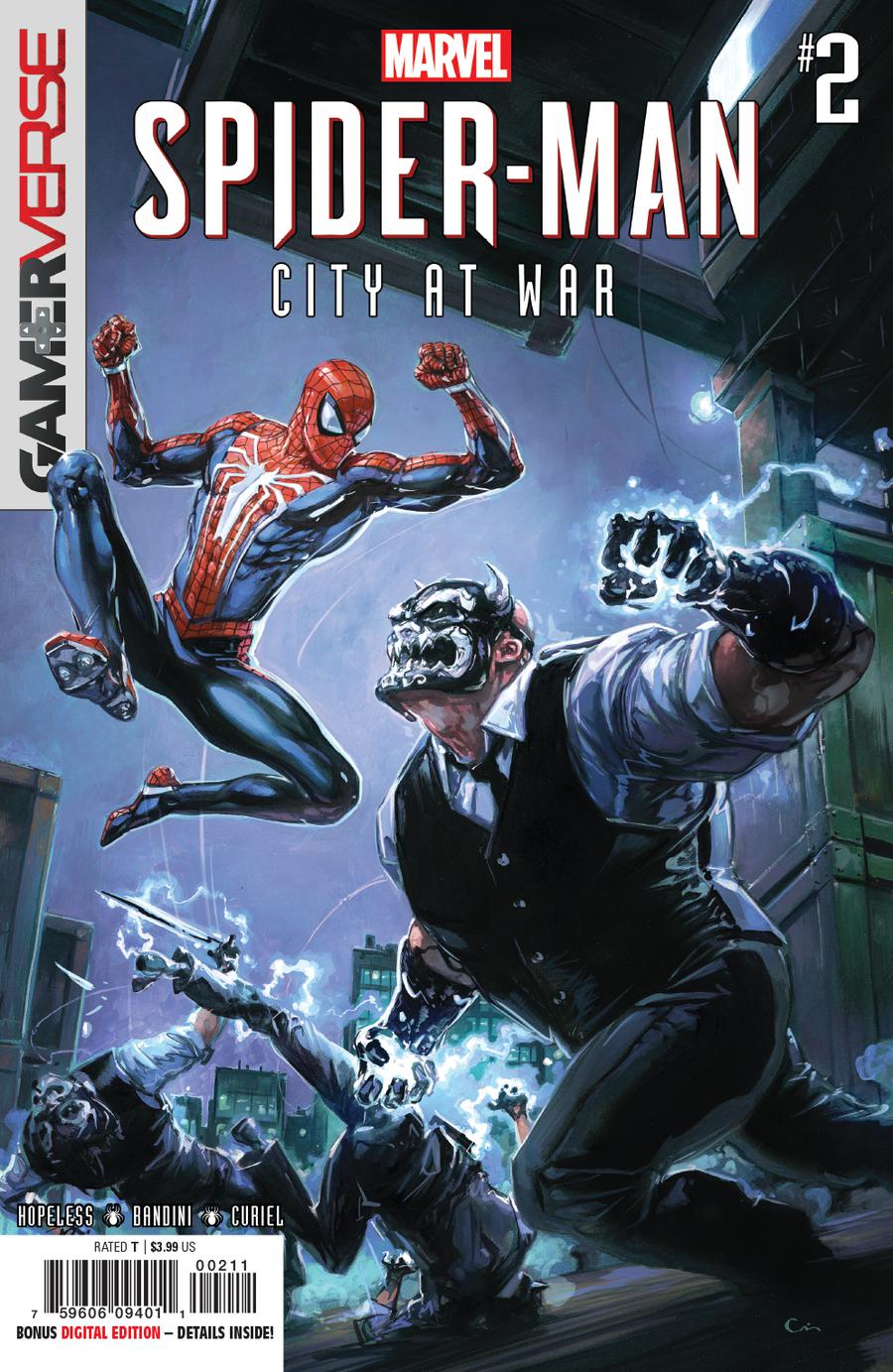 Marvels Spider-Man City At War #2 Cover A Regular Clayton Crain Cover