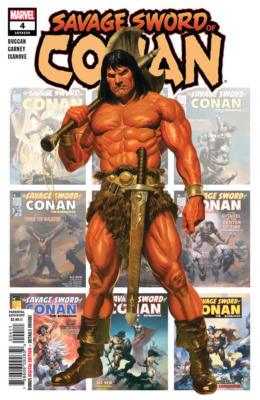 Savage Sword Of Conan #4 Cover A Regular Alex Ross Cover