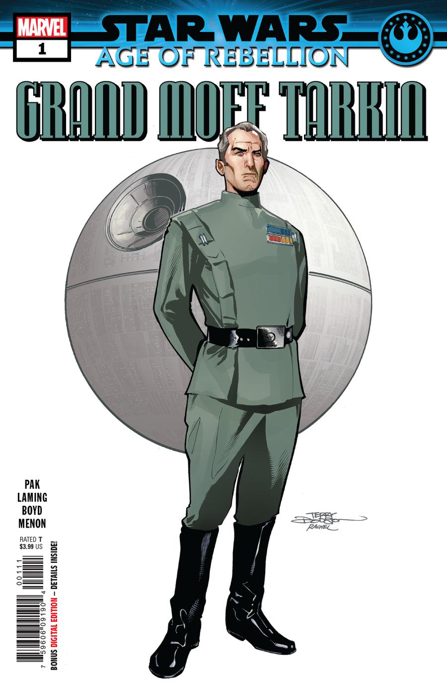Star Wars Age Of Rebellion Grand Moff Tarkin #1 Cover A Regular Terry Dodson & Rachel Dodson Cover