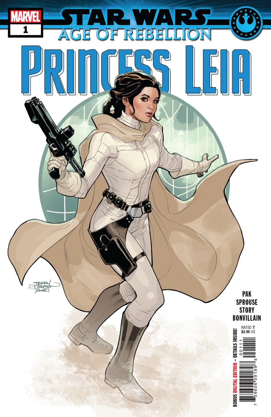 Star Wars Age Of Rebellion Princess Leia #1 Cover A Regular Terry Dodson & Rachel Dodson Cover