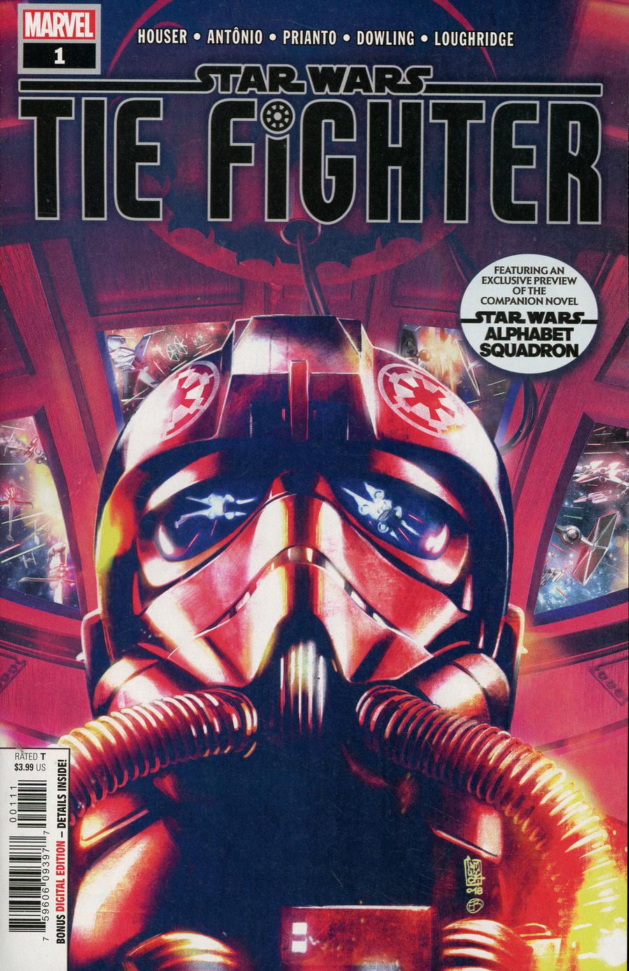 Star Wars TIE Fighter #1 Cover A Regular Giuseppe Camuncoli & Elia Bonetti Cover