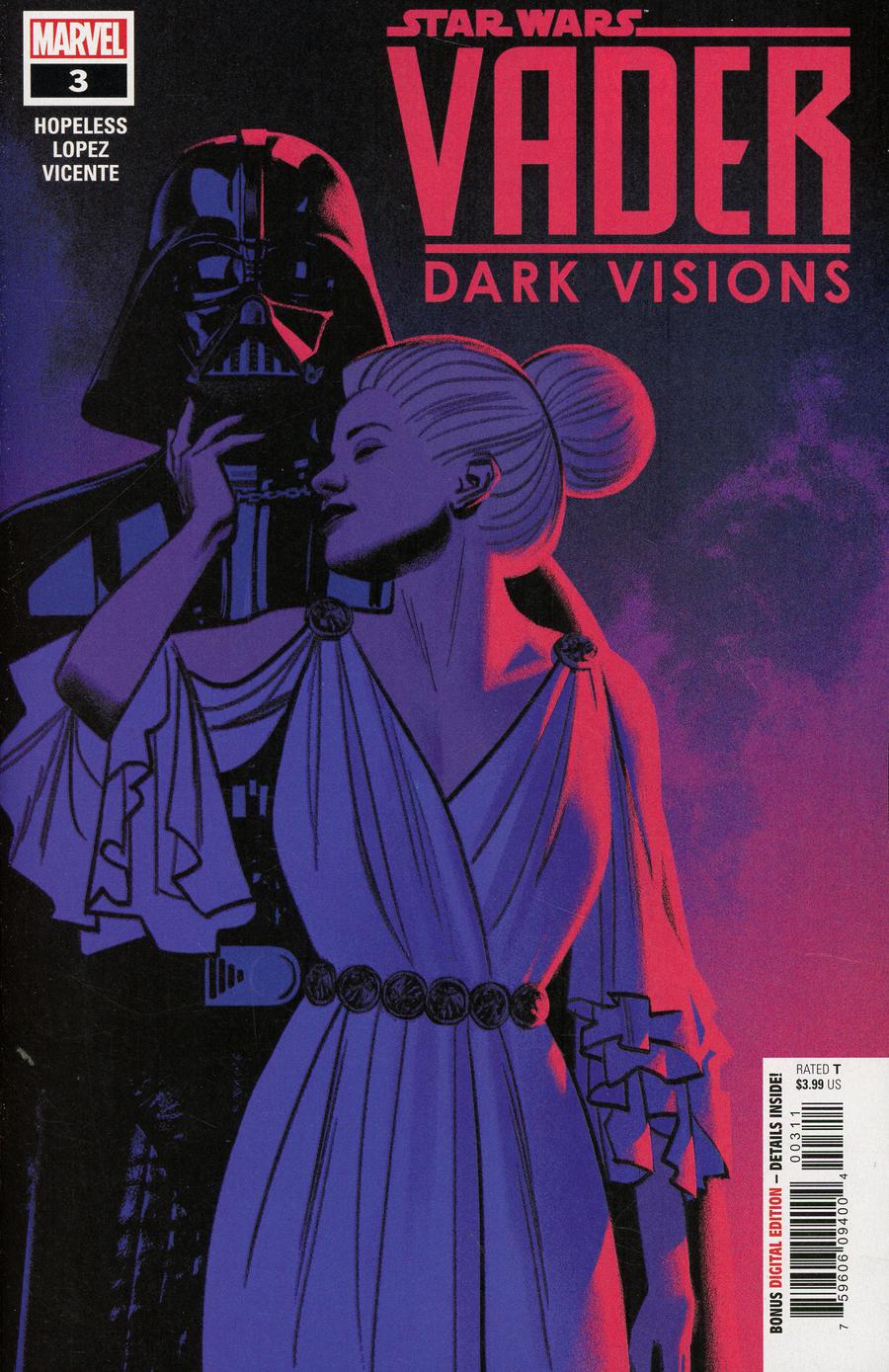 Star Wars Vader Dark Visions #3 Cover A Regular Greg Smallwood Cover