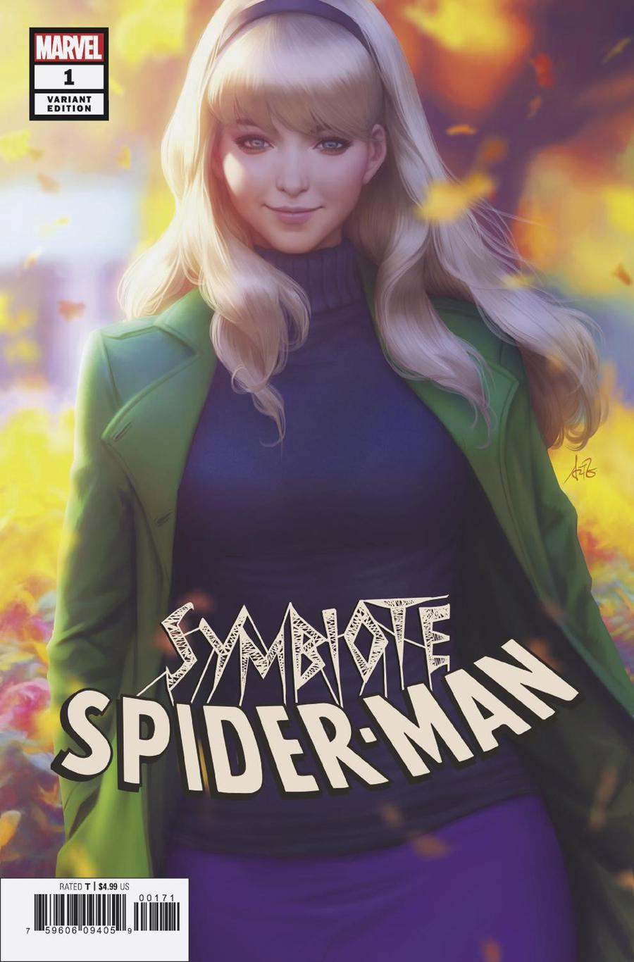 Symbiote Spider-Man #1 Cover C Variant Stanley Artgerm Lau Cover