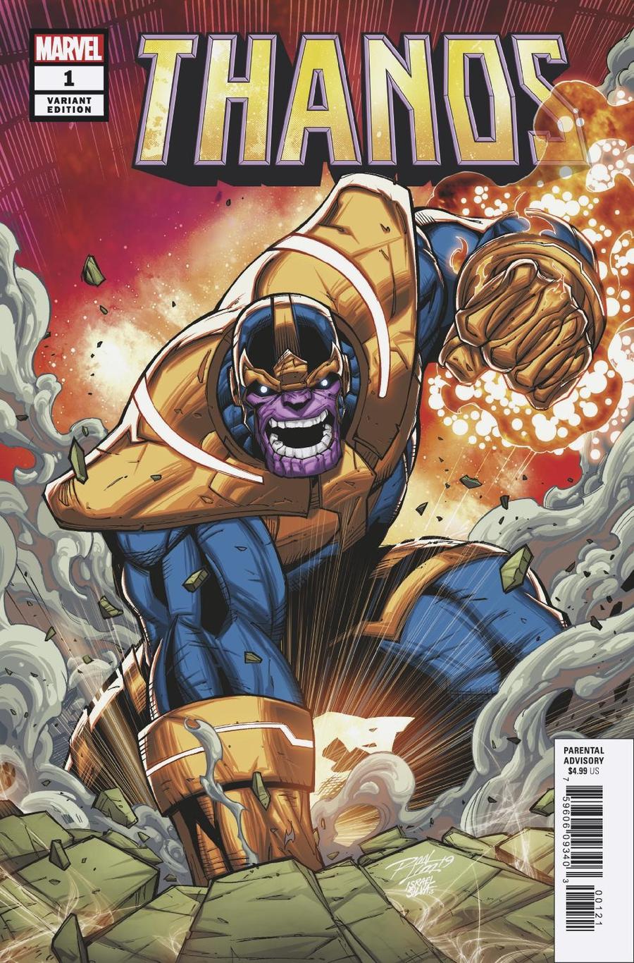 Thanos Vol 3 #1 Cover B Variant Ron Lim Cover