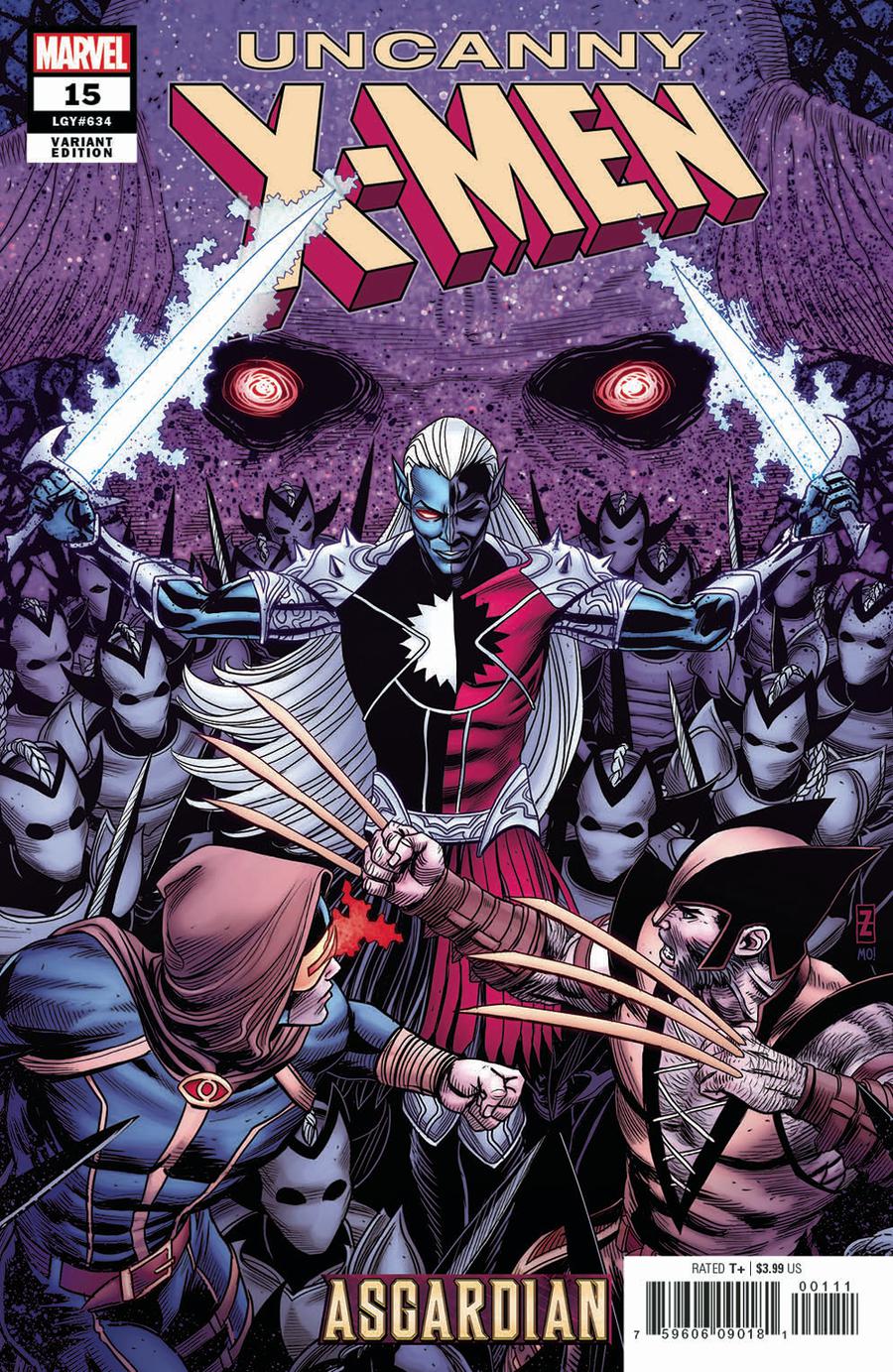 Uncanny X-Men Vol 5 #15 Cover B Variant Patrick Zircher Asgardian Cover
