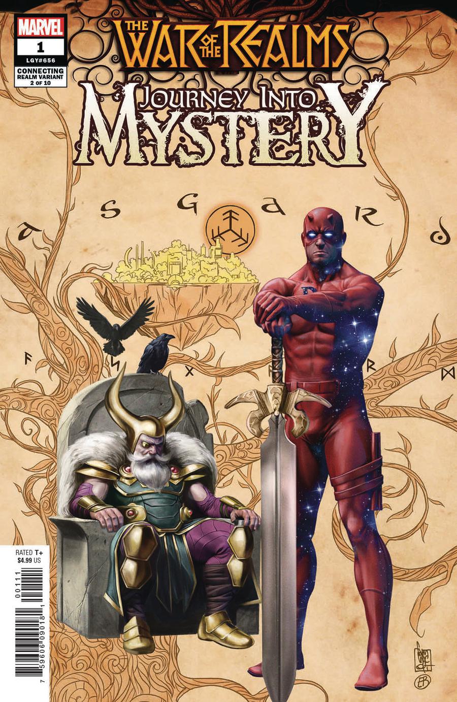 War Of The Realms Journey Into Mystery #1 Cover B Variant Giuseppe Camuncoli Connecting Realms Cover