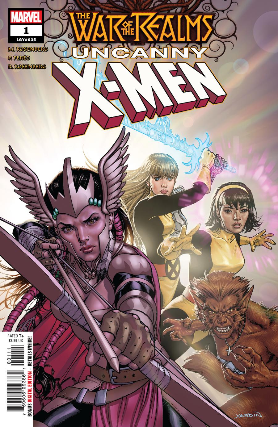War Of The Realms Uncanny X-Men #1 Cover A Regular David Yardin Cover