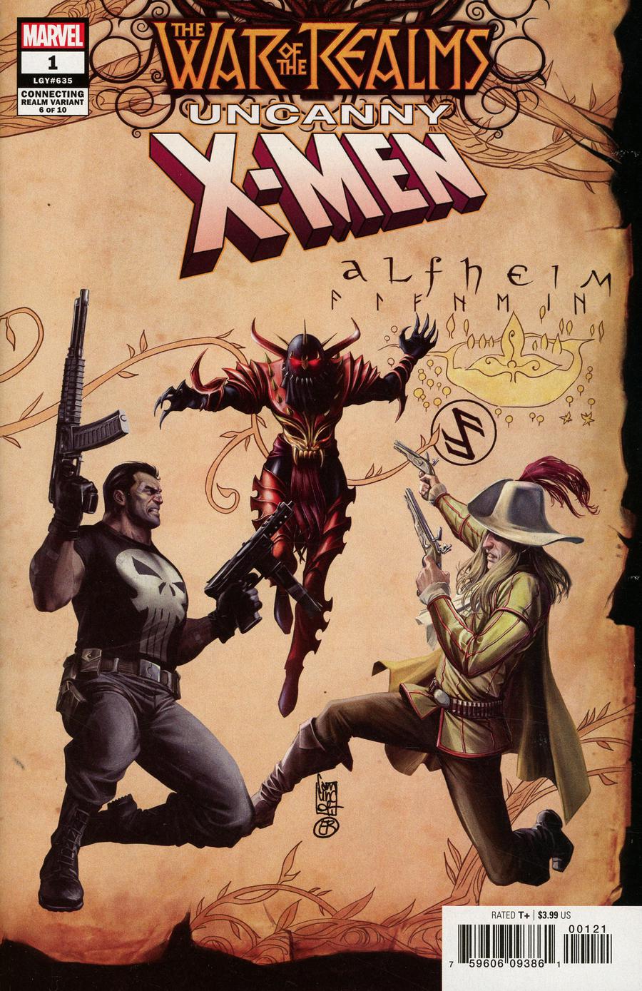 War Of The Realms Uncanny X-Men #1 Cover B Variant Giuseppe Camuncoli Cover