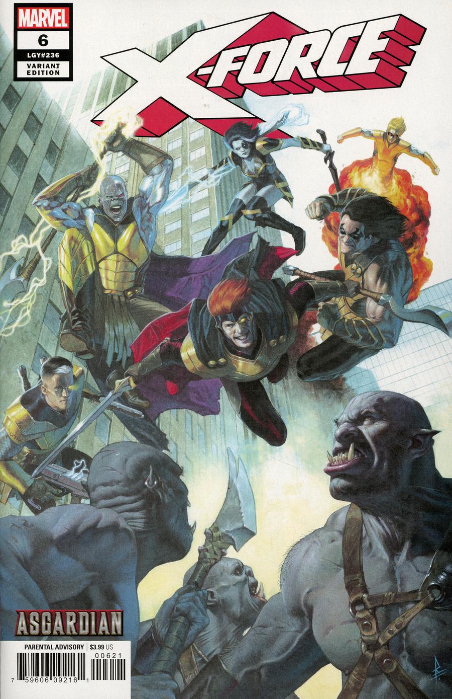 X-Force Vol 5 #6 Cover B Variant Riccardo Federici Asgardian Cover