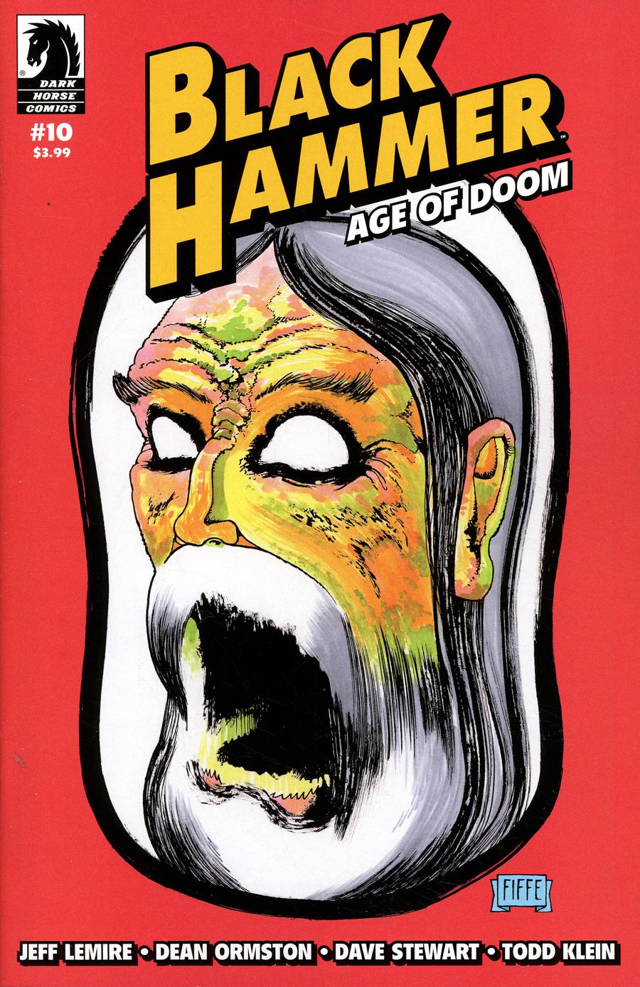 Black Hammer Age Of Doom #10 Cover B Variant Michel Fiffe Cover