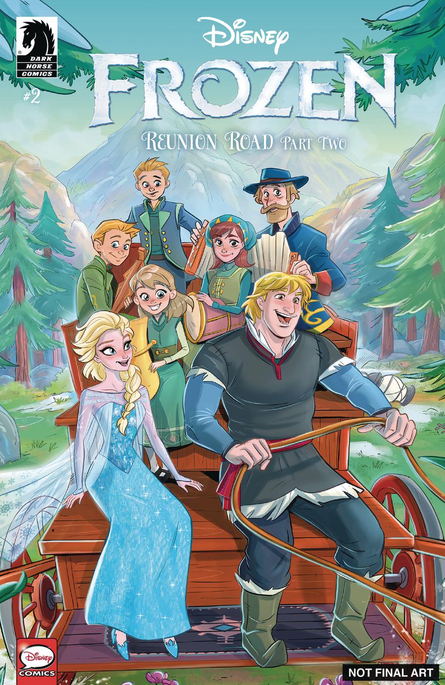 Disney Frozen Reunion Road #2 Cover A Regular Luisa Russo Cover