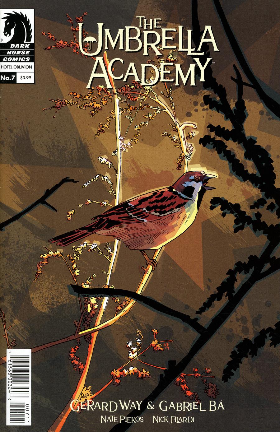 Umbrella Academy Hotel Oblivion #7 Cover A Regular Gabriel Ba Cover