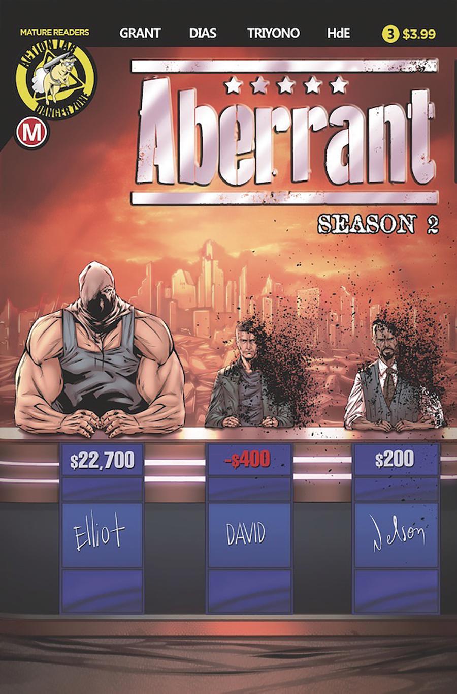 Aberrant Season 2 #3 Cover A Regular Leon Dias Cover