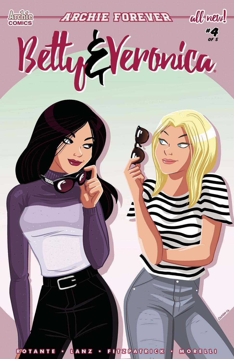 Betty & Veronica Vol 3 #4 Cover B Variant Derek Charm Cover