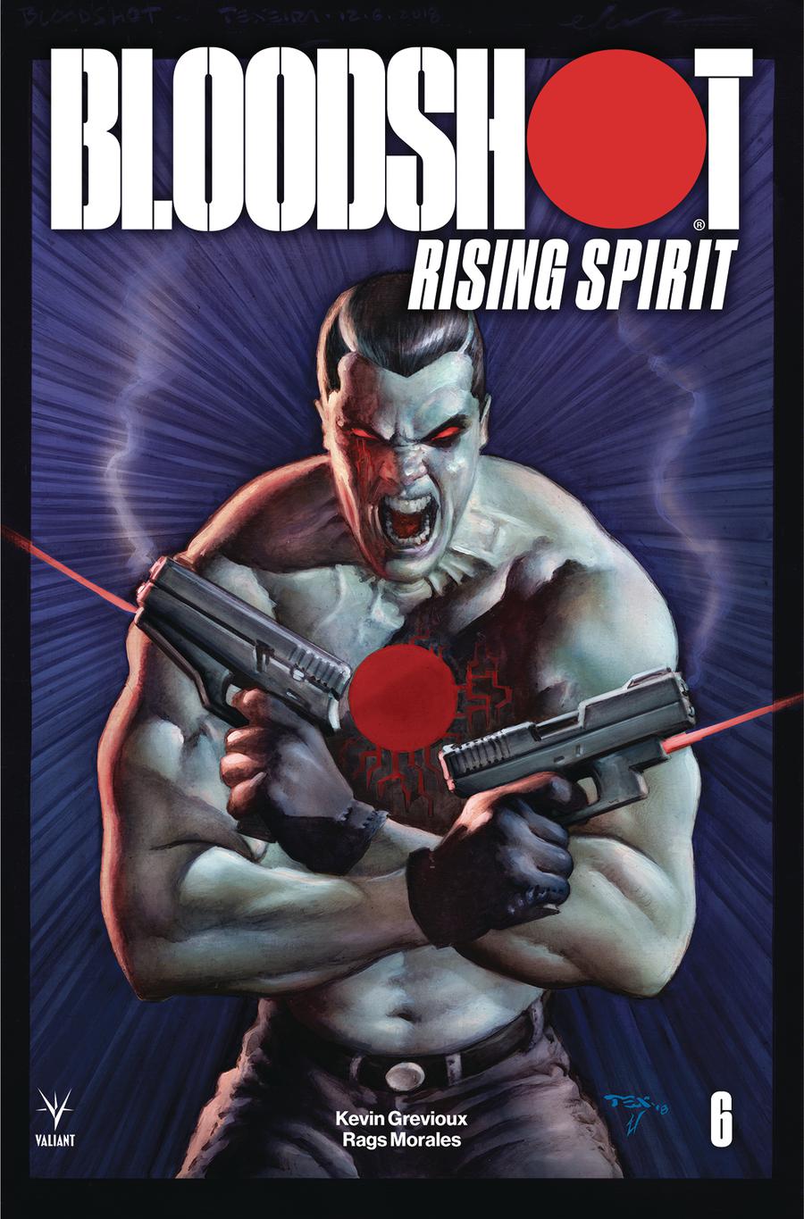 Bloodshot Rising Spirit #6 Cover B Variant Mark Texeira Cover