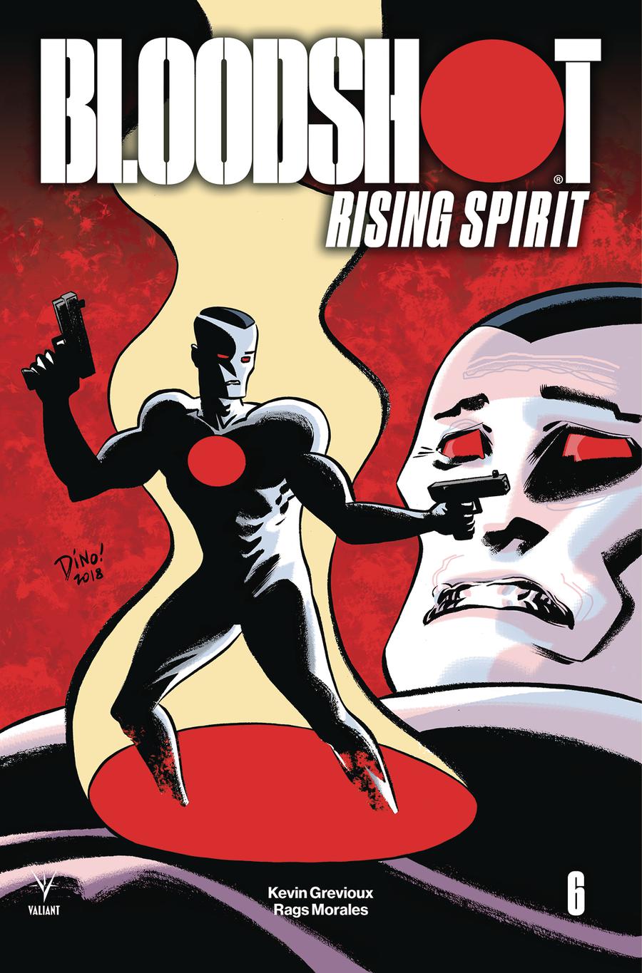 Bloodshot Rising Spirit #6 Cover C Variant Dean Haspiel Cover