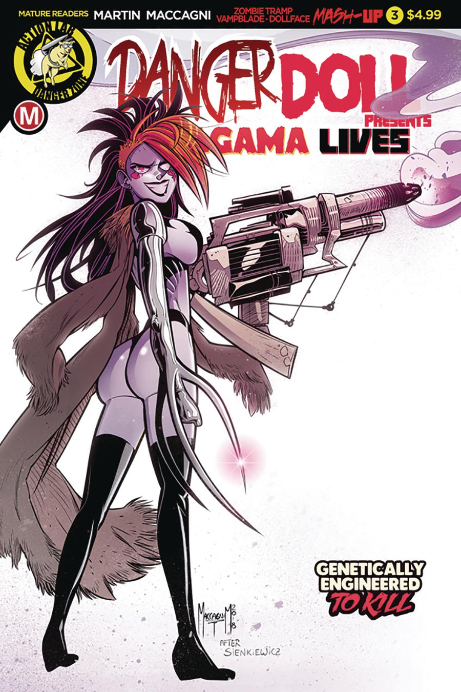 Danger Doll Squad Presents Amalgama Lives #3 Cover A Regular Marco Maccagni Cover