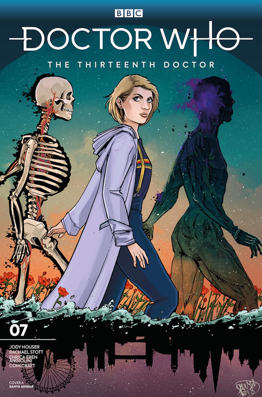 Doctor Who 13th Doctor #7 Cover A Regular Sanya Anwar Cover