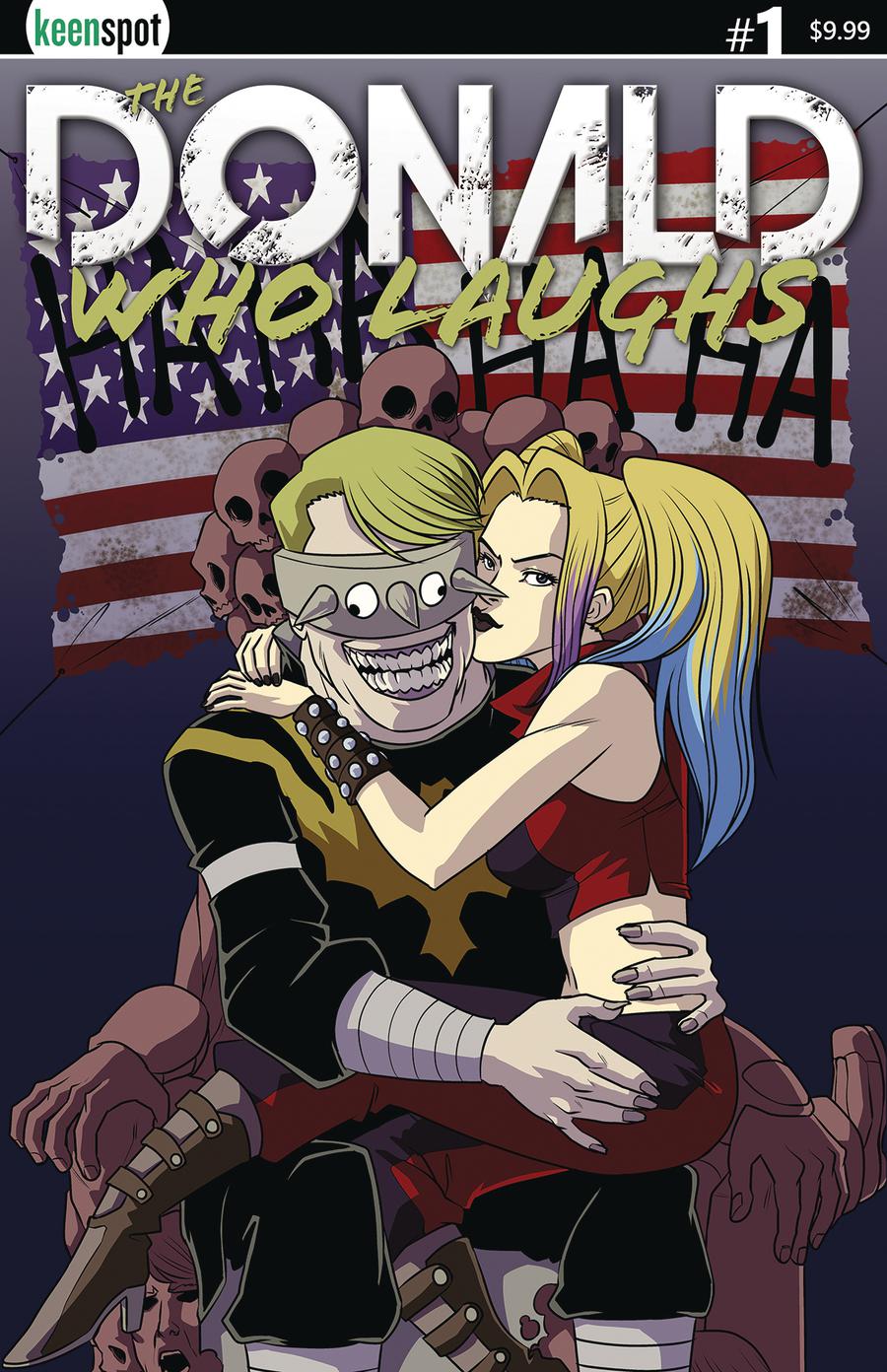 Donald Who Laughs #1 Cover B Variant Shawn Remulac Darkvanka Loves Daddy Cover