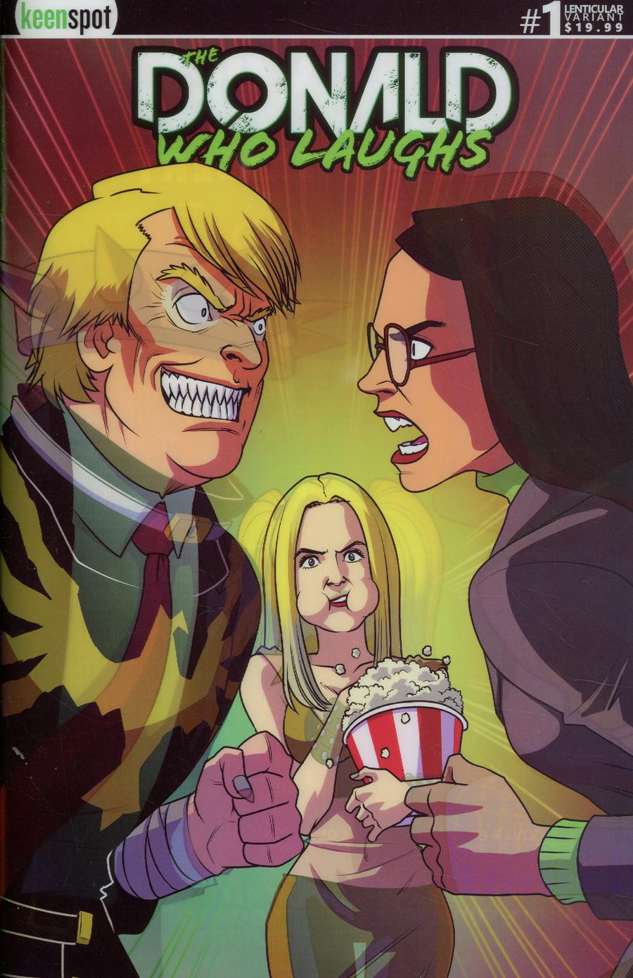 Donald Who Laughs #1 Cover E Variant Shawn Remulac Lenticular Cover