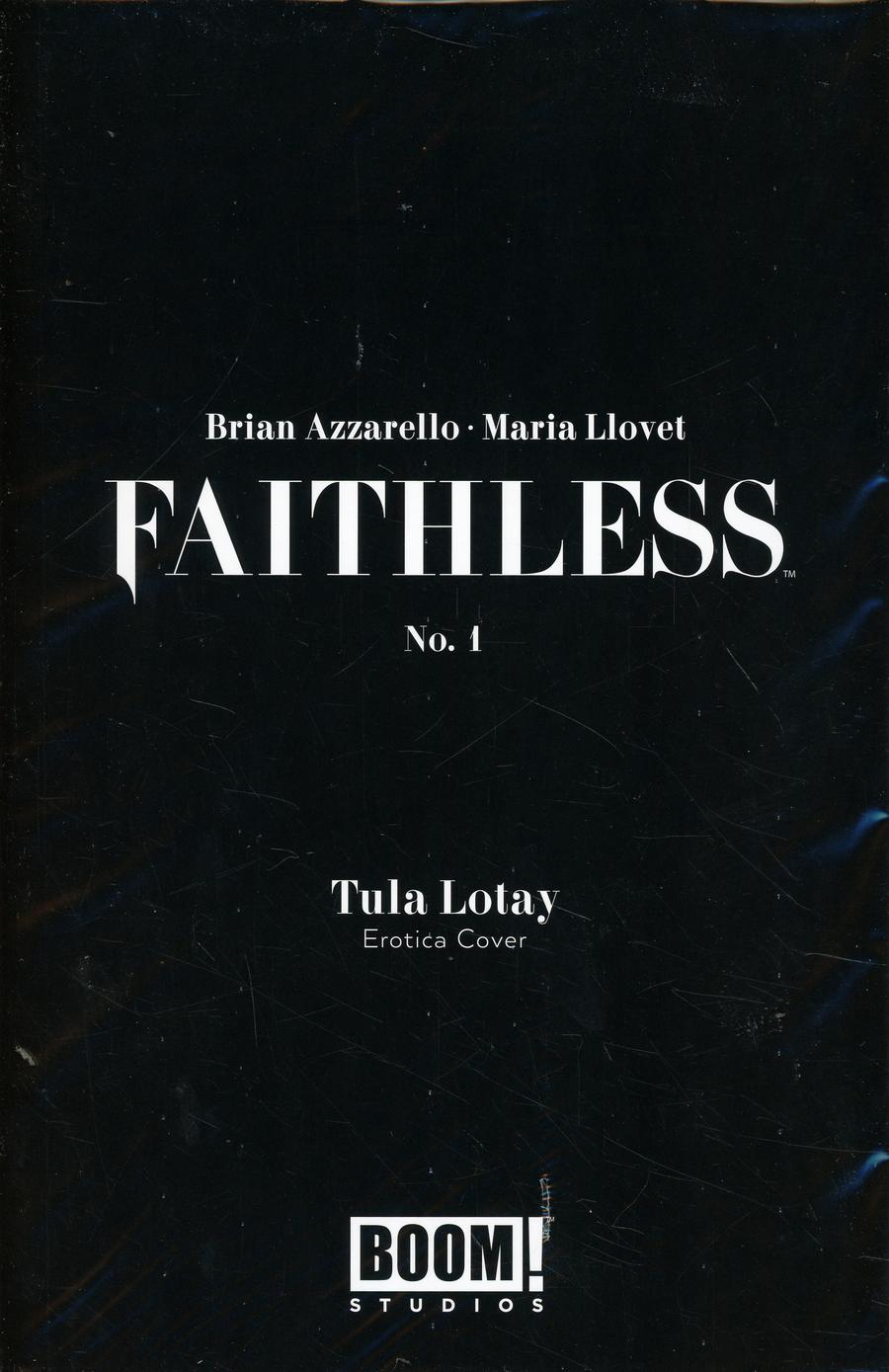 Faithless #1 Cover B 1st Ptg Variant Tula Lotay Erotica Cover With Polybag