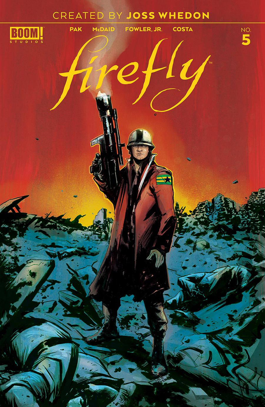 Firefly #5 Cover A 1st Ptg Regular Lee Garbett Cover