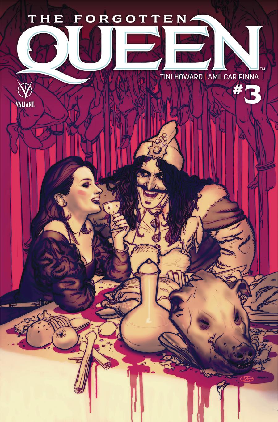 Forgotten Queen #3 Cover B Variant Viktor Kalvachev Cover