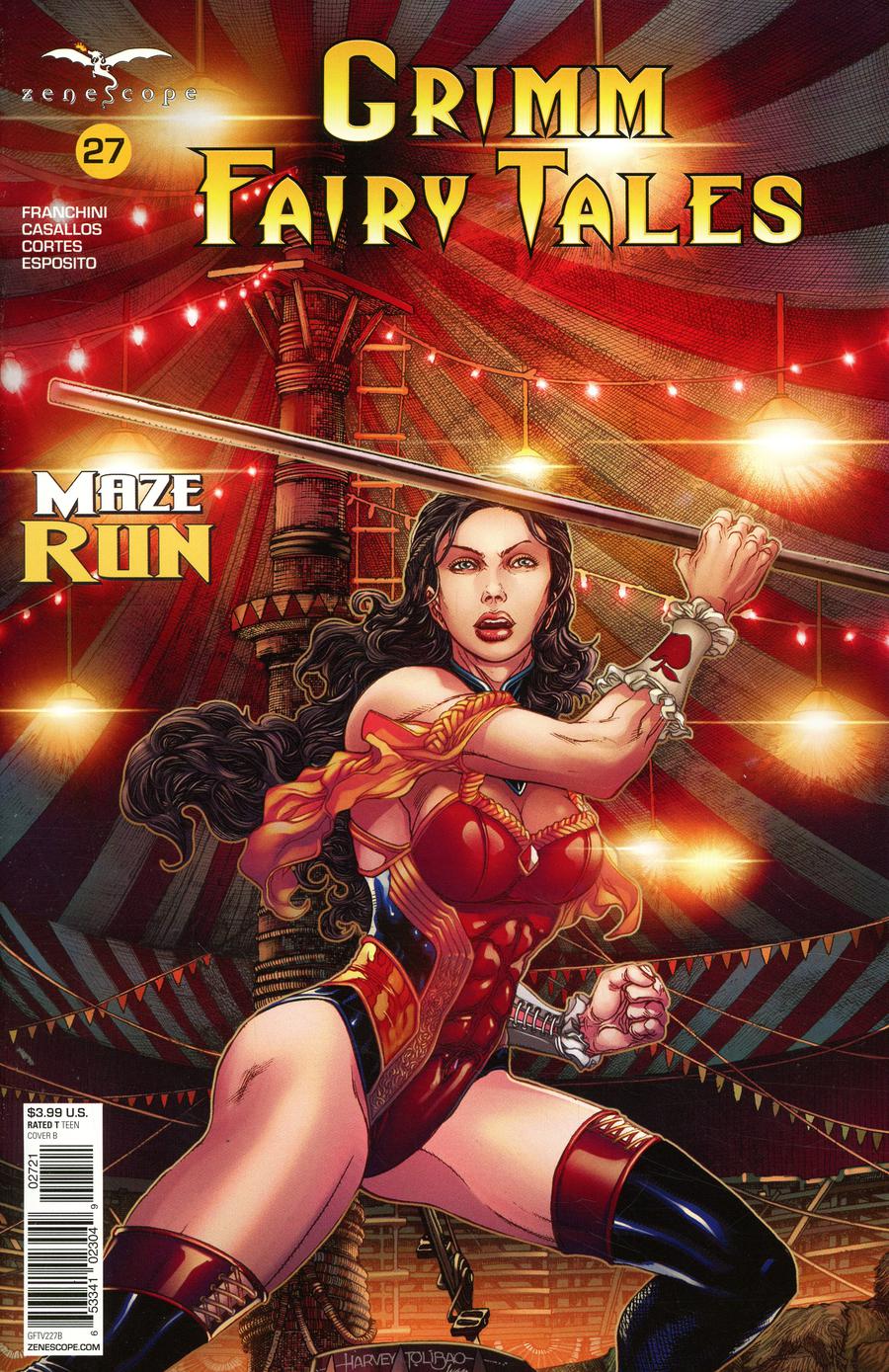 Grimm Fairy Tales Vol 2 #27 Cover B Harvey Tolibao