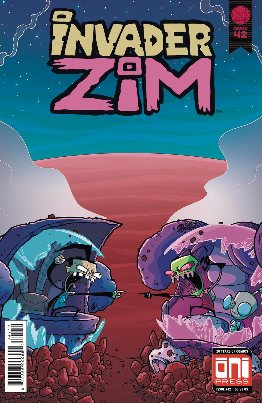 Invader Zim #42 Cover A Regular Warren Wucinich Cover
