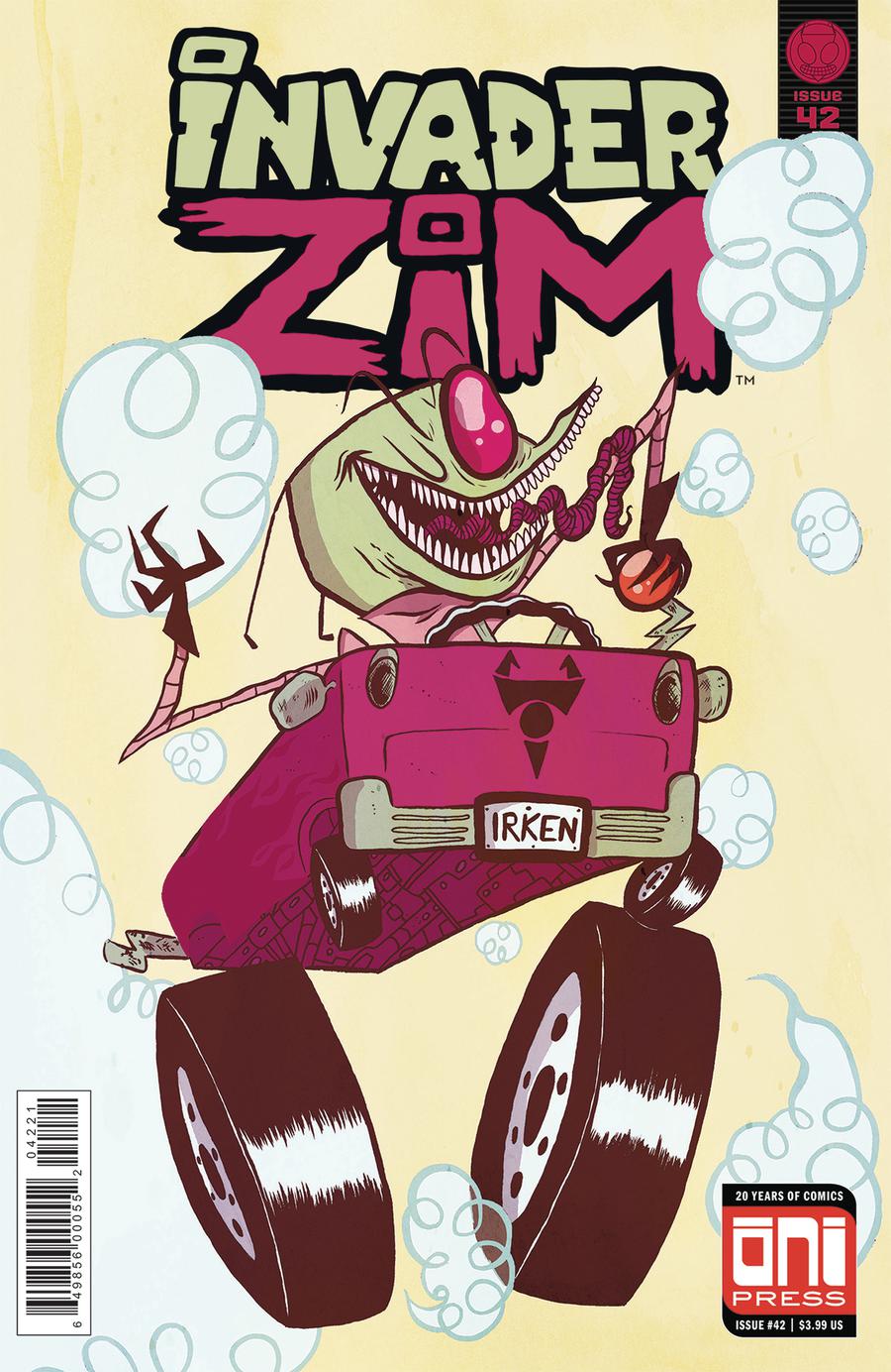 Invader Zim #42 Cover B Variant Rachel Adler Cover