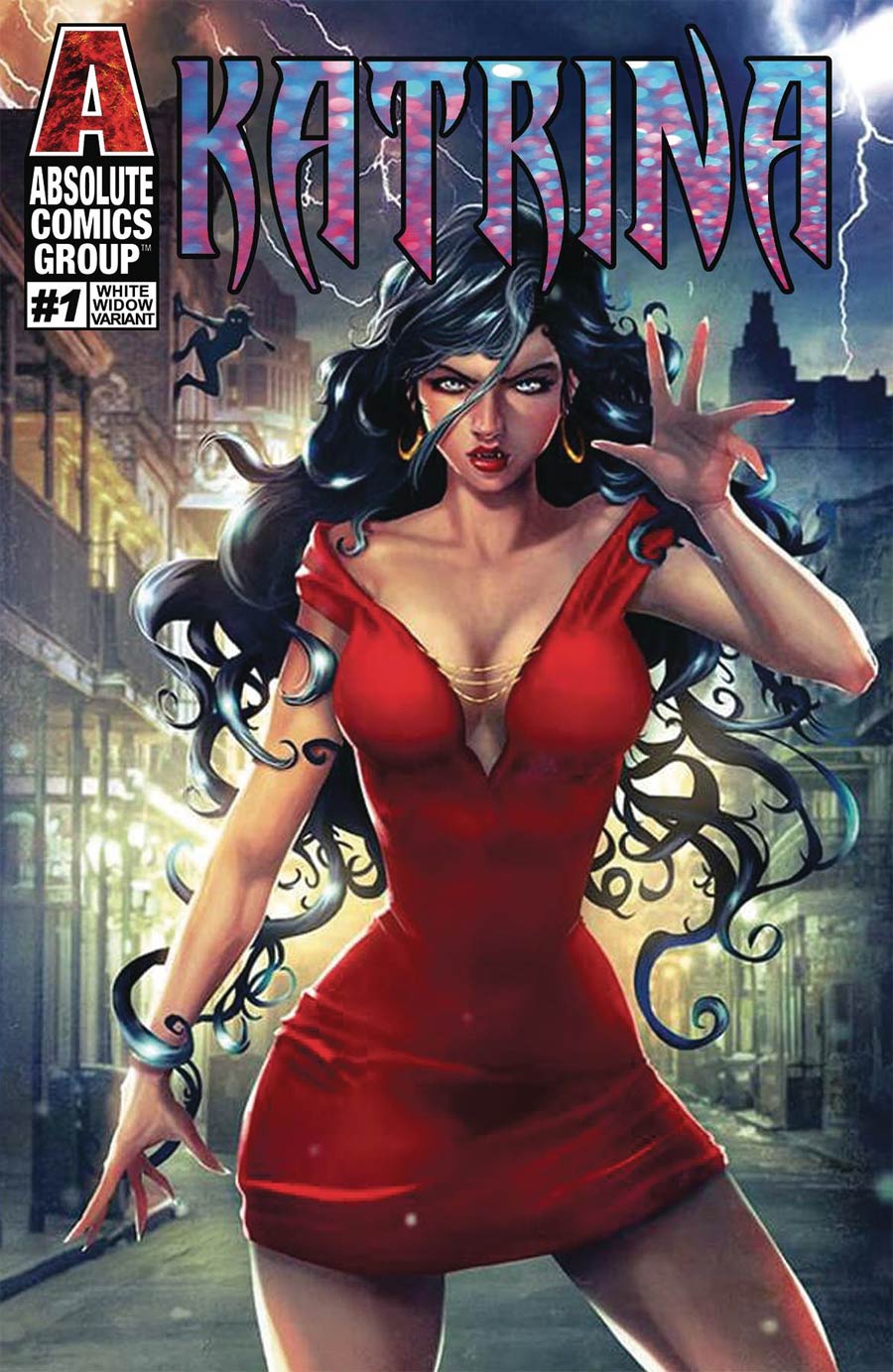 Katrina #1 Cover B Variant White Widow Cover