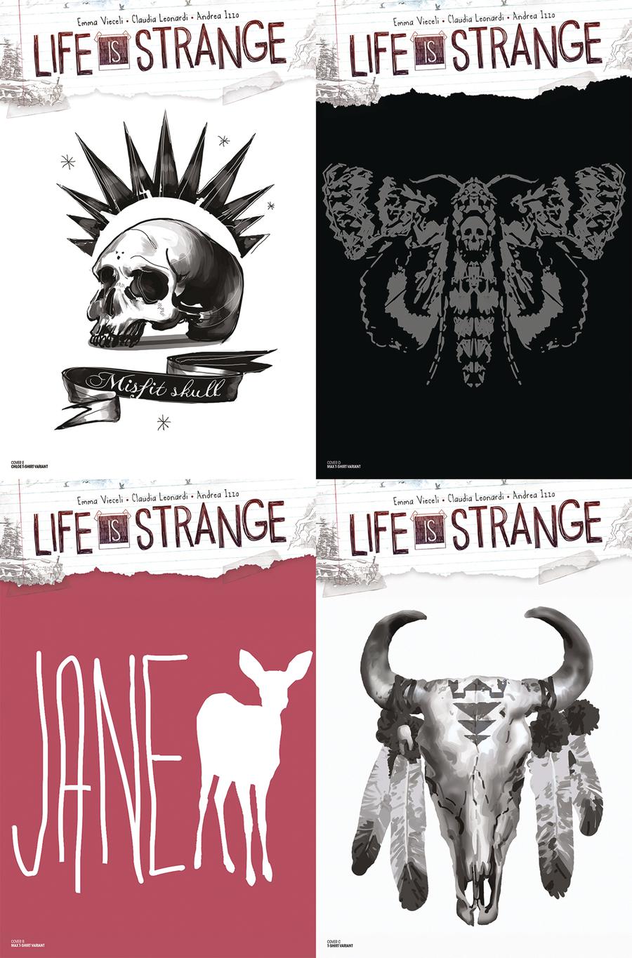 Life Is Strange T-Shirt Cover Comic Pack