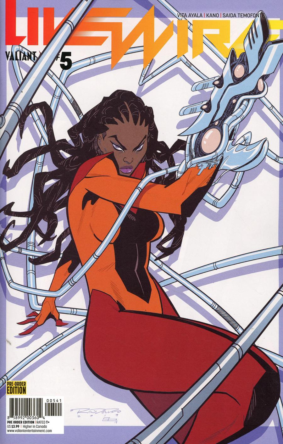 Livewire #5 Cover D Variant Paulina Ganucheau Cover