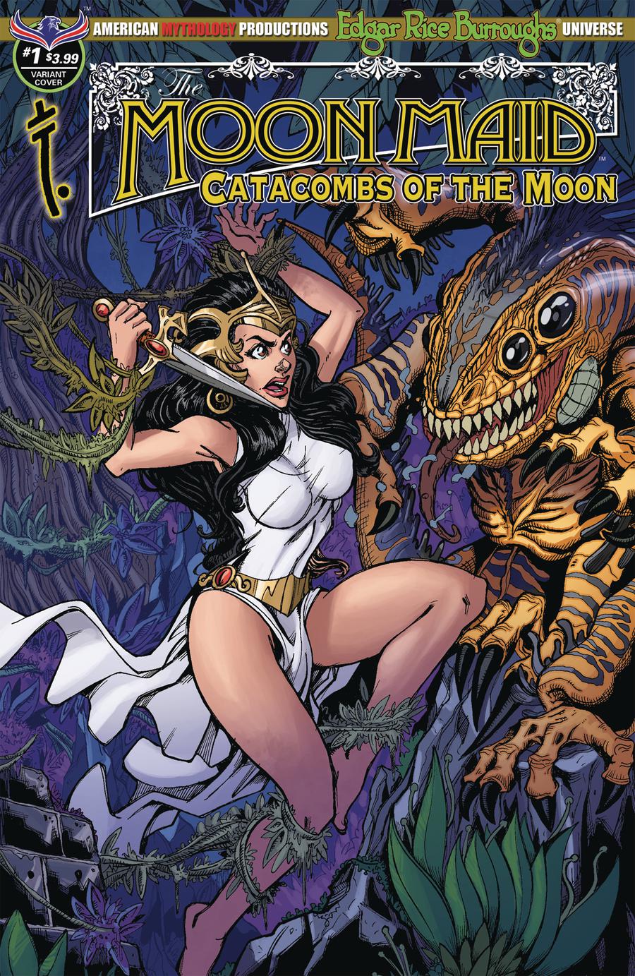 Moon Maid Catacombs Of The Moon #1 Cover B Variant Puis Calzada Fury Cover