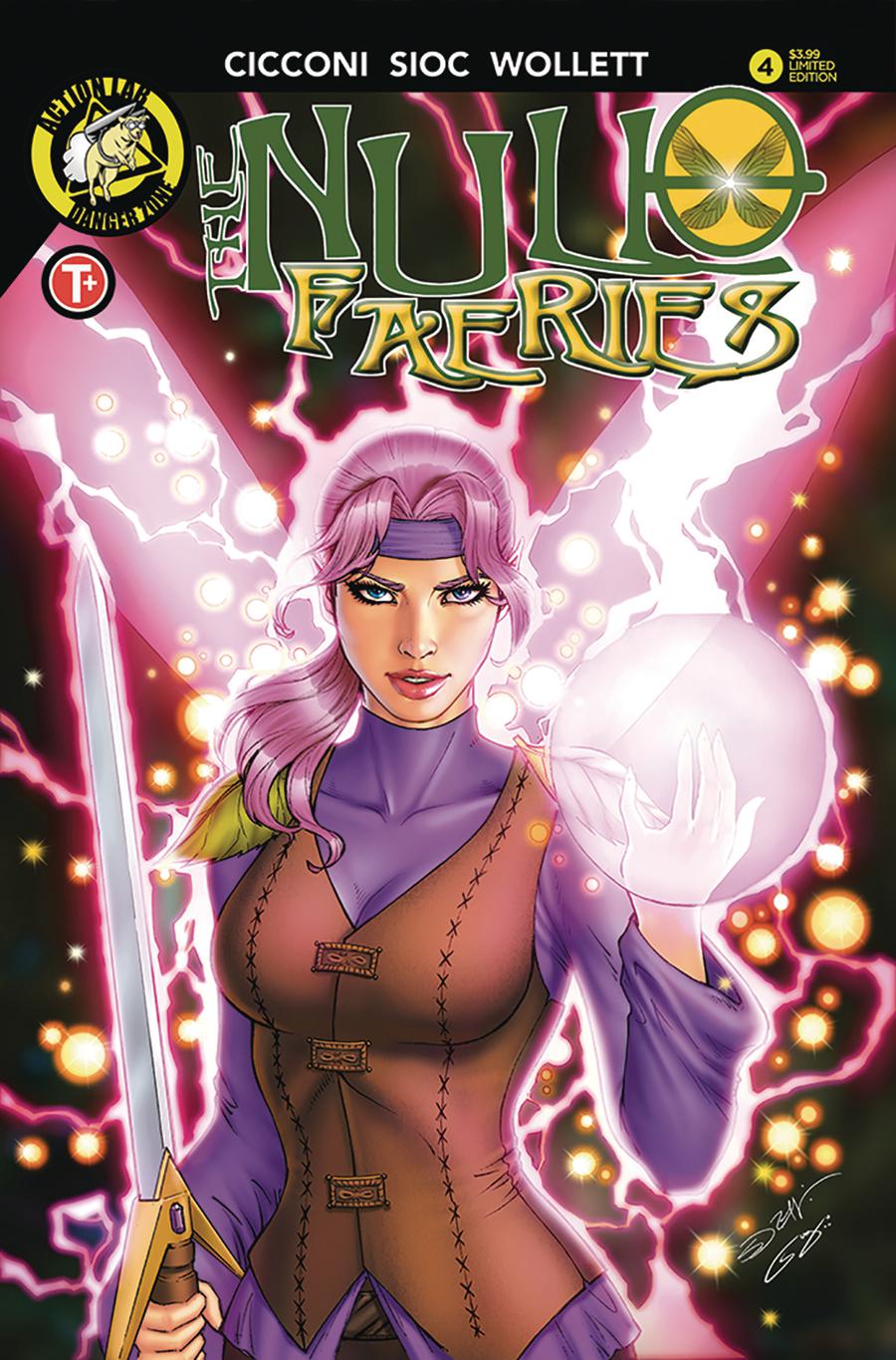 Null Faeries #4 Cover B Variant Suhng Cover