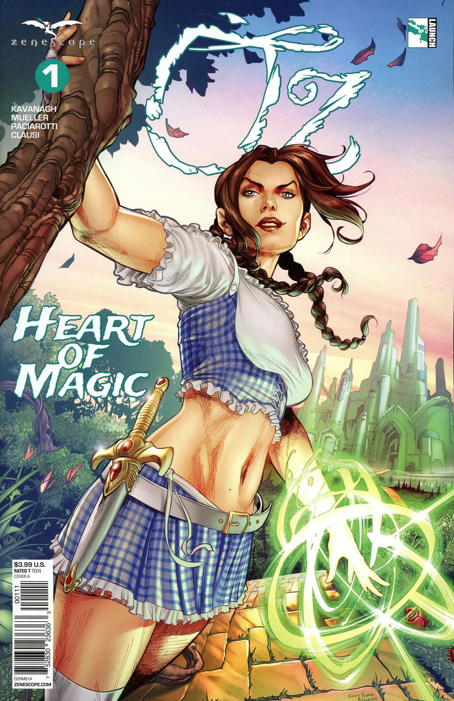 Grimm Fairy Tales Presents Oz Heart Of Magic #1 Cover A Martin Coccolo