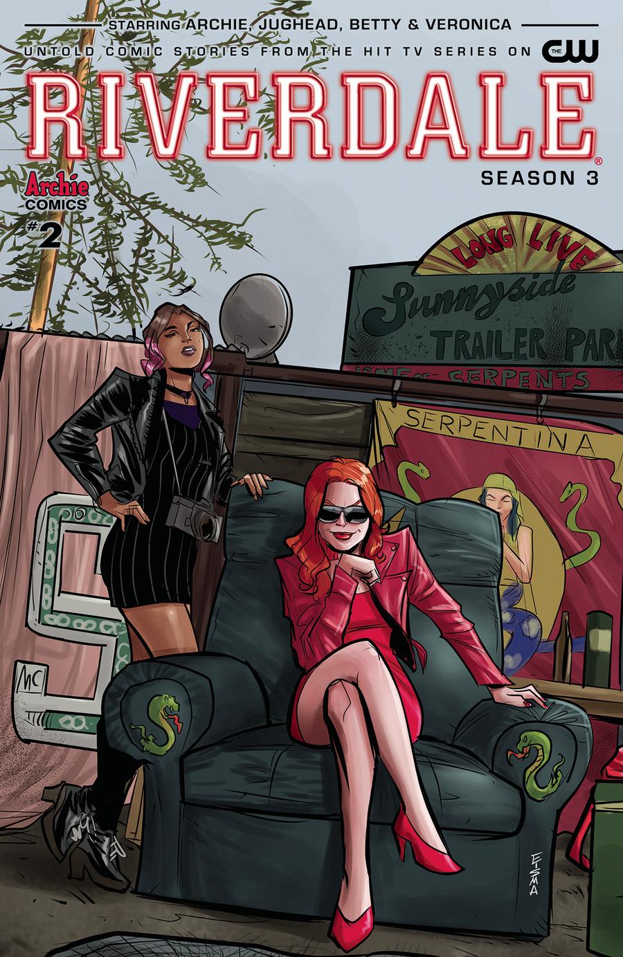 Riverdale Season 3 #2 Cover B Variant Joe Eisma Cover