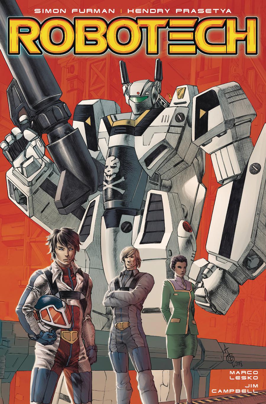 Robotech Vol 3 #19 Cover A Regular Alan Quah Cover
