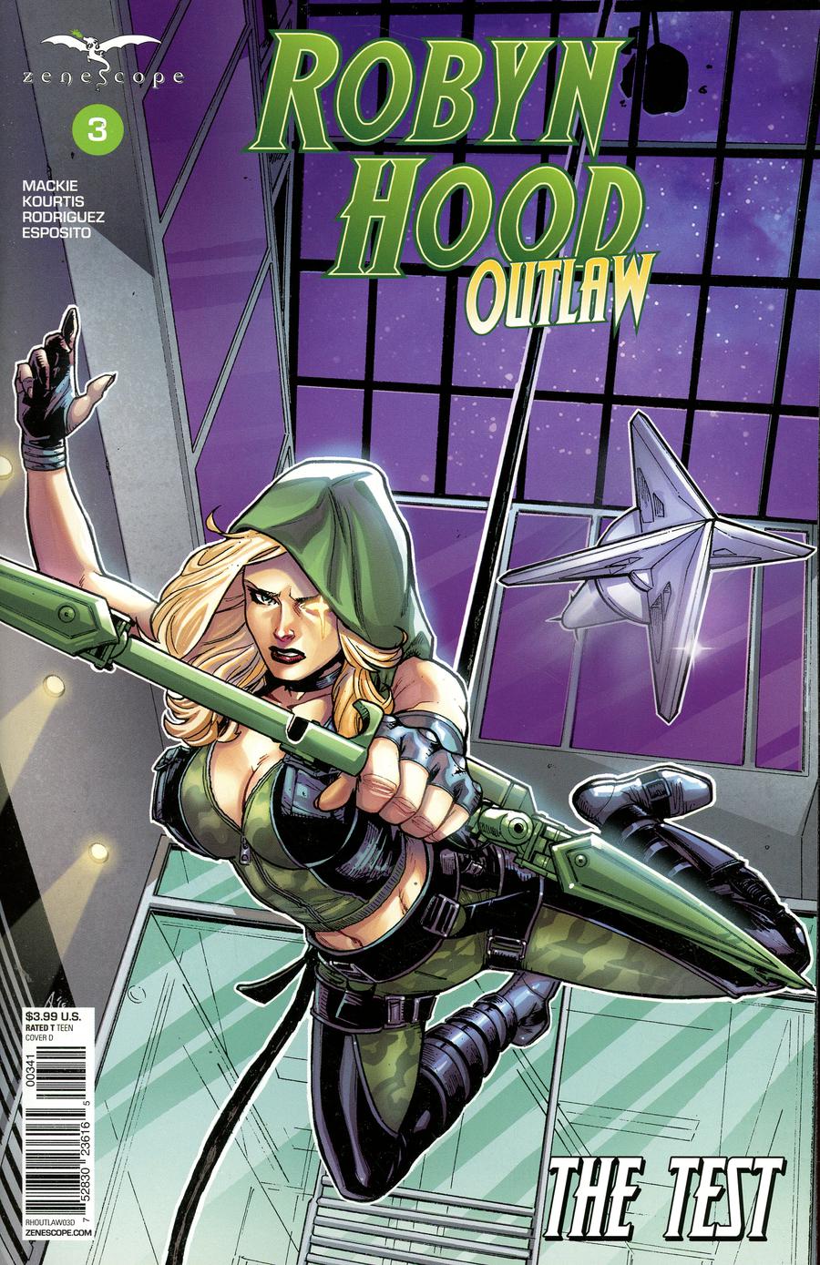 Grimm Fairy Tales Presents Robyn Hood Outlaw #3 Cover D Anthony Spay