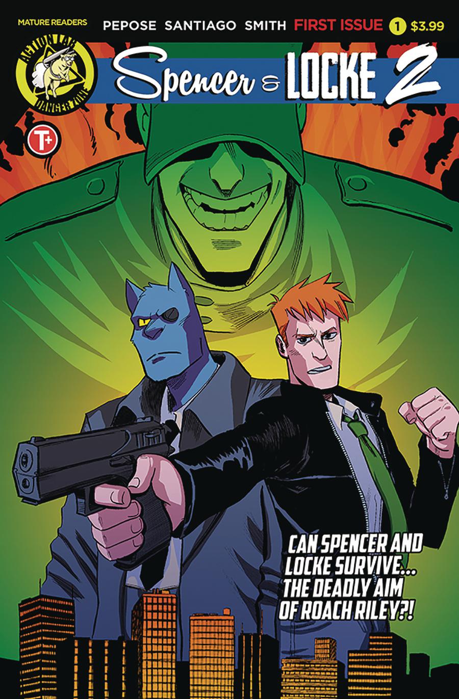 Spencer & Locke Vol 2 #1 Cover A Regular Jorge Santiago Jr Cover