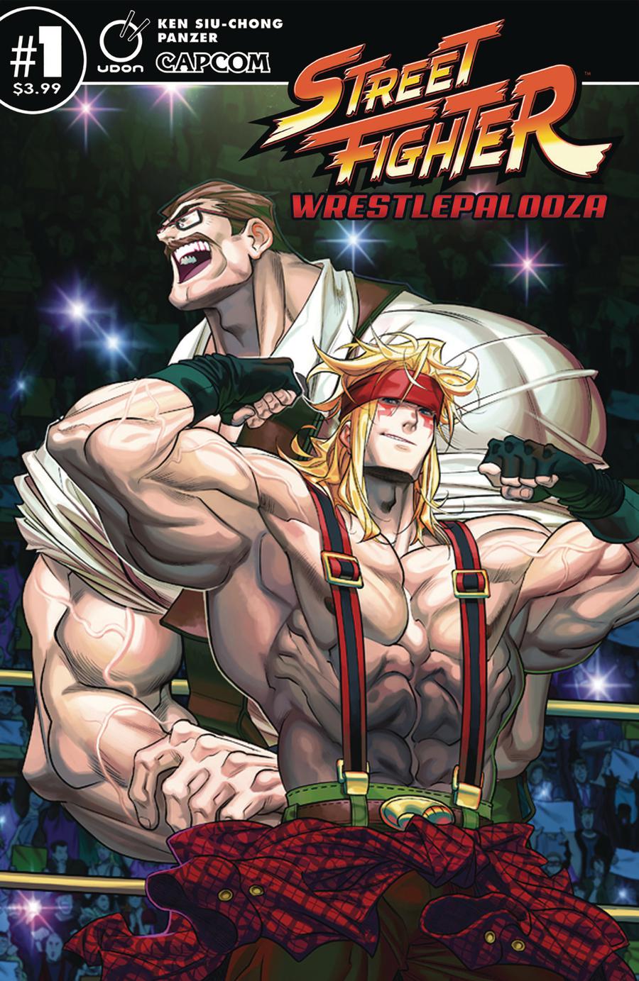 Street Fighter Wrestlepalooza #1 Cover A Regular Panzer Cover