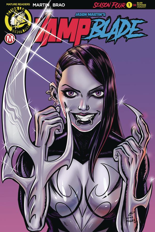 Vampblade Season 4 #1 Cover E Variant Richard Garcia Homage Cover