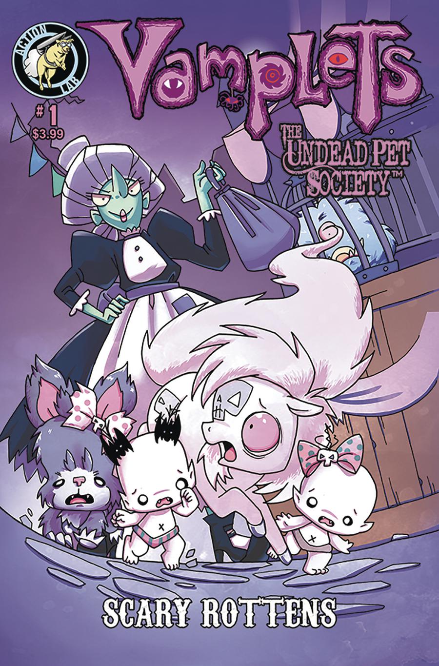 Vamplets Undead Pet Society Scary Rottens #1 Cover A Regular Amanda Coronado Cover