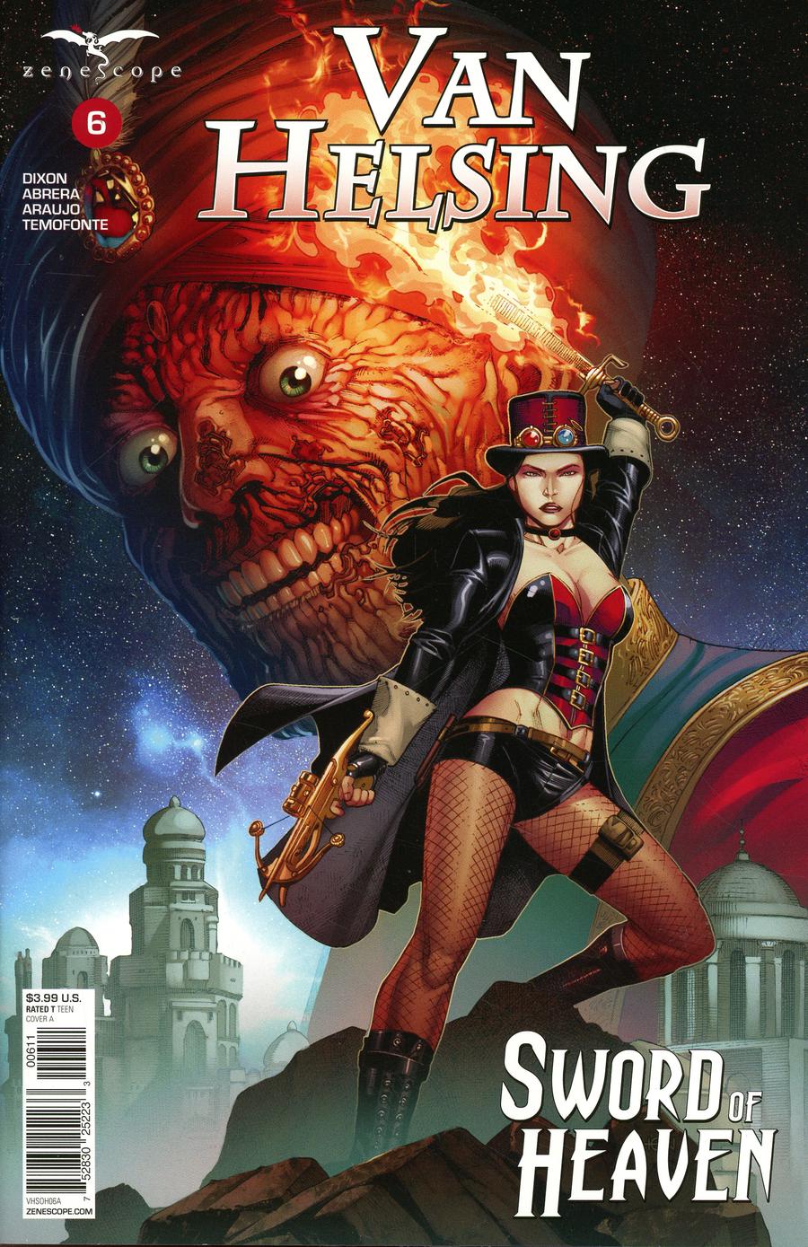 Grimm Fairy Tales Presents Van Helsing Sword Of Heaven #6 Cover A Sean Chen