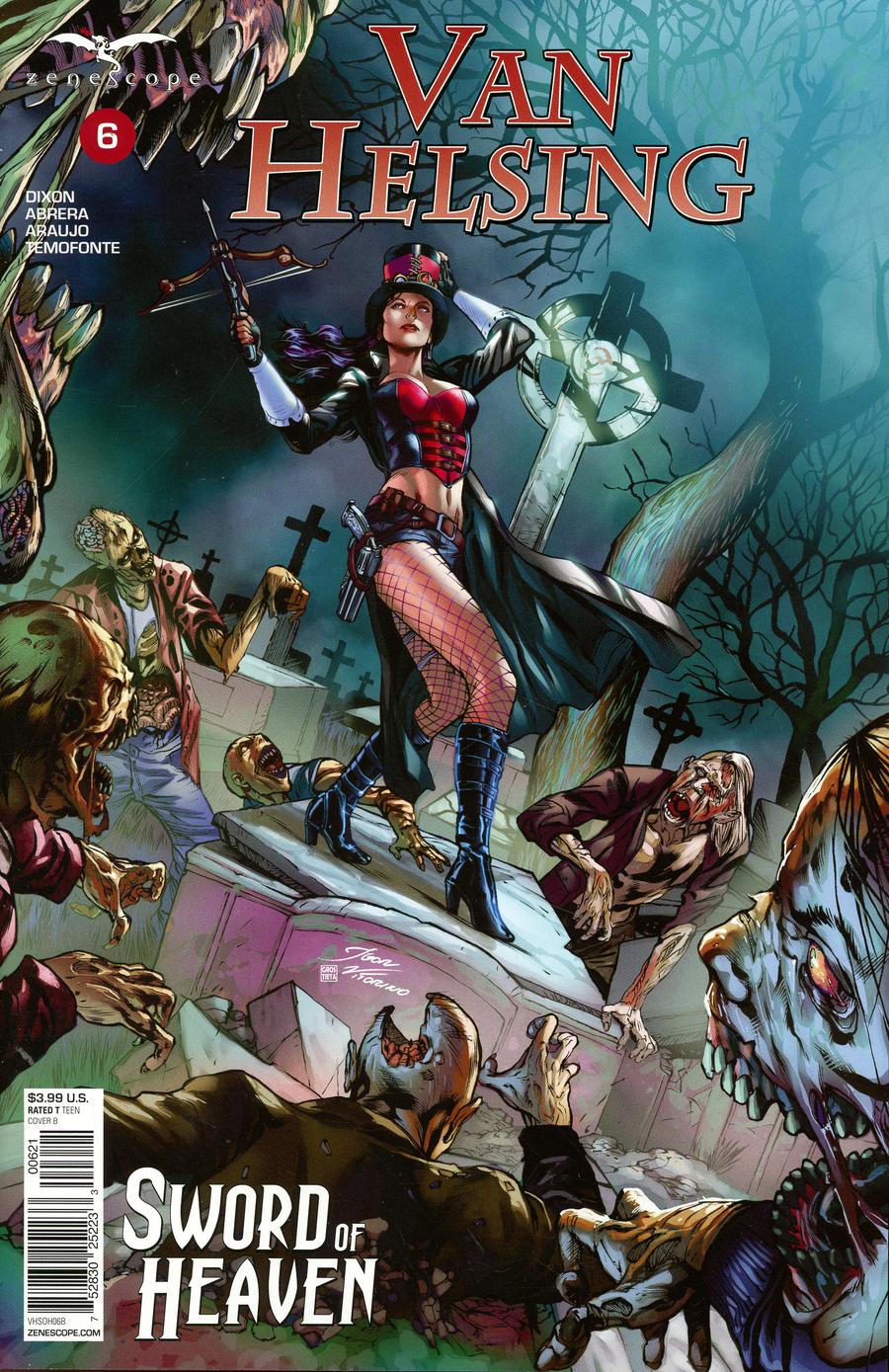 Grimm Fairy Tales Presents Van Helsing Sword Of Heaven #6 Cover B Igor Vitorino