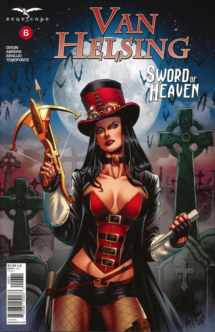 Grimm Fairy Tales Presents Van Helsing Sword Of Heaven #6 Cover C Alfredo Reyes