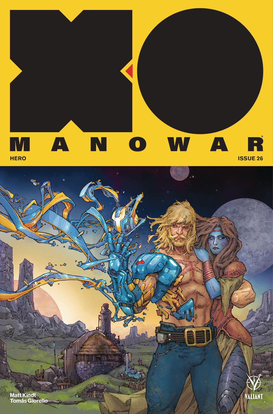 X-O Manowar Vol 4 #26 Cover A Regular Kenneth Rocafort Cover